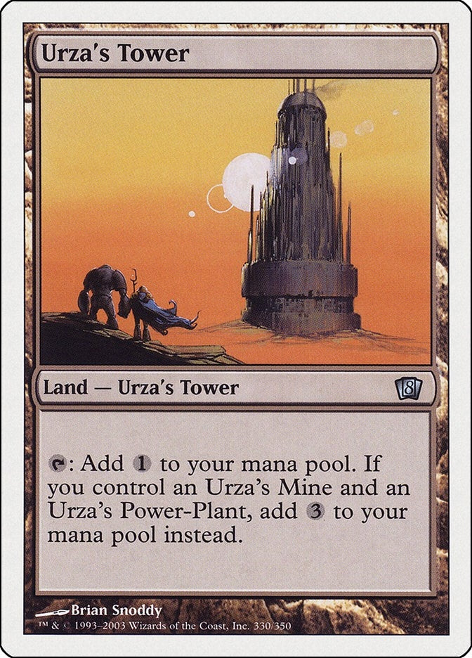 Image for Urza's Tower (8th Edition) (330) - Magic: The Gathering