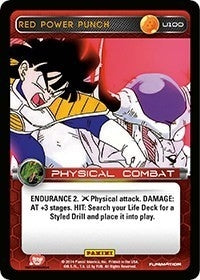 Image for Red Power Punch (Panini: Set 1) (U100) - Dragon Ball Z TCG