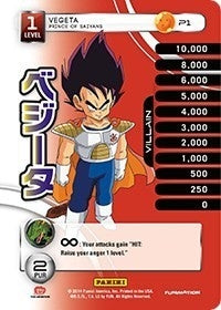Image for Vegeta - Prince of Saiyans (SDCC 2014) (Panini Promo Cards) (P1) - Dragon Ball Z TCG