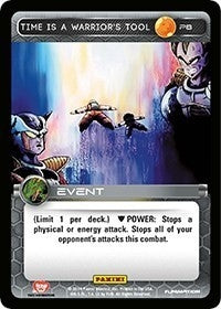 Image for Time is a Warrior's Tool (Panini Promo Cards) (P8) - Dragon Ball Z TCG