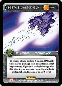 Image for Vegeta's Galick Gun (Panini Promo Cards) (P9) - Dragon Ball Z TCG