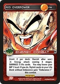 Image for Red Overpower (Heroes & Villains) (Panini Promo Cards) (P5) - Dragon Ball Z TCG