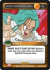 Image for Orange Possession Drill (Heroes & Villains) (Panini Promo Cards) (P12) - Dragon Ball Z TCG