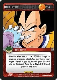 Image for Red Stop (Heroes & Villains) (Panini Promo Cards) (P16) - Dragon Ball Z TCG