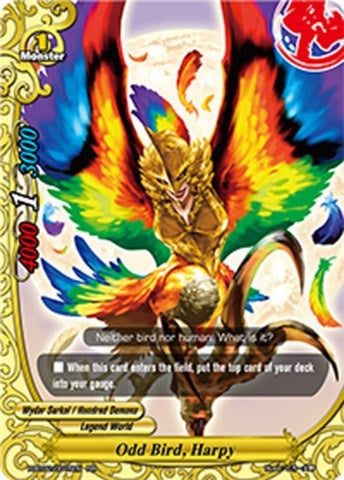 Image for Odd Bird, Harpy (Galaxy Burst) (H-BT02/0015EN) - Future Card BuddyFight