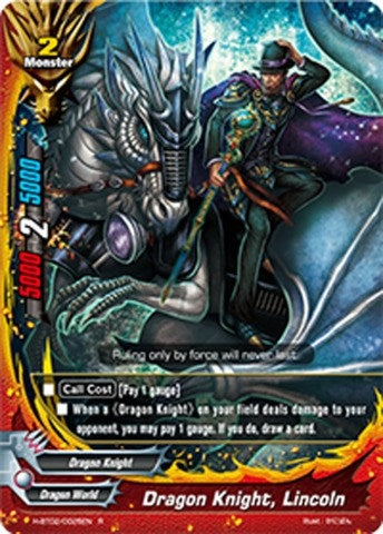 Image for Dragon Knight, Lincoln (Galaxy Burst) (H-BT02/0025EN) - Future Card BuddyFight