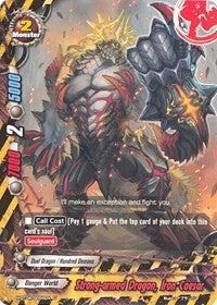 Image for Strong-armed Dragon, Iron Caesar (Mikado Evolution) (H-BT04/0056EN) - Future Card BuddyFight