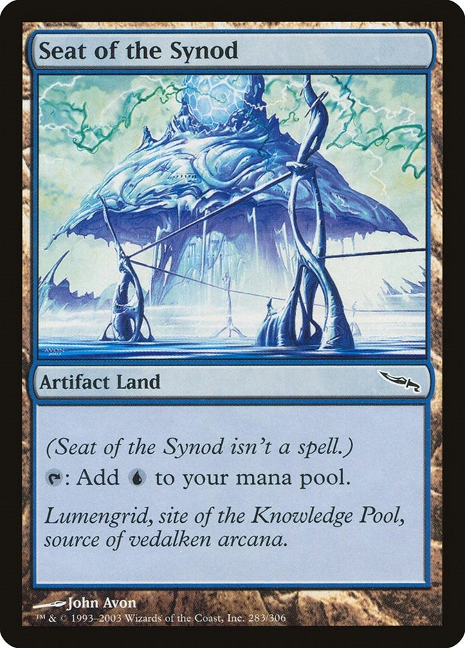 Image for Seat of the Synod (Mirrodin) (283) - Magic: The Gathering