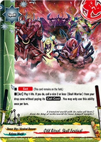Image for Odd Ritual, Skull Festival (Galaxy Burst) (H-BT02/0036EN) - Future Card BuddyFight