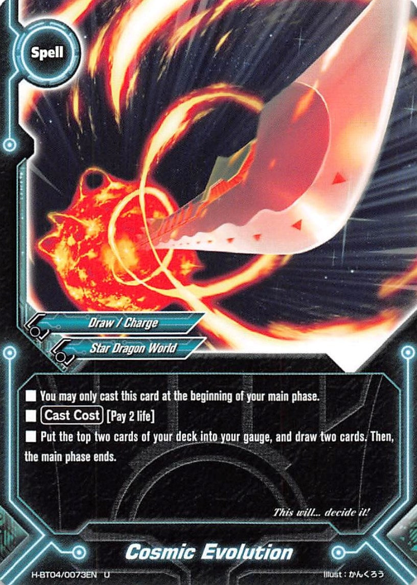 Image for Cosmic Evolution (Mikado Evolution) (H-BT04/0073EN) - Future Card BuddyFight