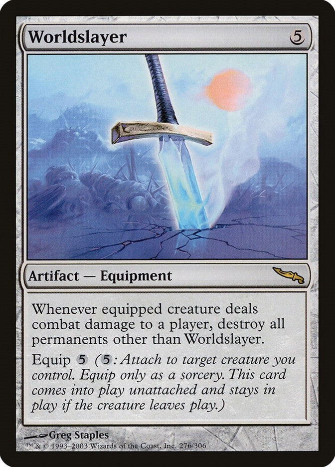 Image for Worldslayer (Mirrodin) (276) - Magic: The Gathering