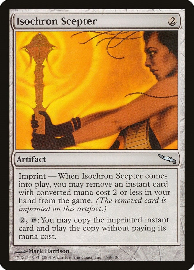 Image for Isochron Scepter (Mirrodin) (188) - Magic: The Gathering