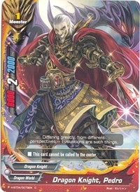 Image for Dragon Knight, Pedro (Mikado Evolution) (H-BT04/0079EN) - Future Card BuddyFight