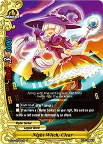 Image for Night Witch, Clear (Galaxy Burst) (H-BT02/0065EN) - Future Card BuddyFight