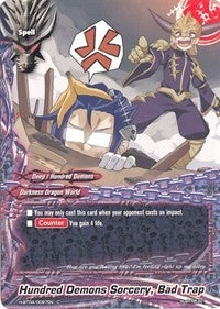 Image for Hundred Demons Sorcery, Bad Trap (Mikado Evolution) (H-BT04/0097EN) - Future Card BuddyFight