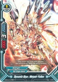 Image for Dynamic Star, Meteor Fallen (Mikado Evolution) (H-BT04/0101EN) - Future Card BuddyFight