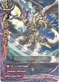 Image for Purgatory Knights, Chain Sword Dragon (Mikado Evolution) (H-BT04/0119EN) - Future Card BuddyFight