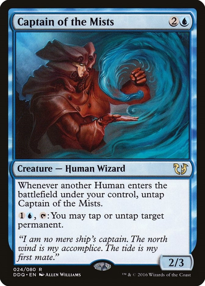 Image for Captain of the Mists (Duel Decks: Blessed vs. Cursed) (24) - Magic: The Gathering