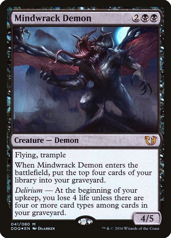 Image for Mindwrack Demon (Duel Decks: Blessed vs. Cursed) (41) - Magic: The Gathering