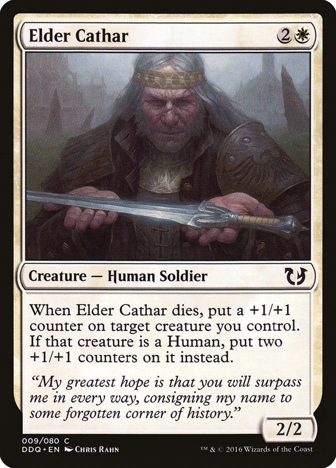 Image for Elder Cathar (Duel Decks: Blessed vs. Cursed) (9) - Magic: The Gathering