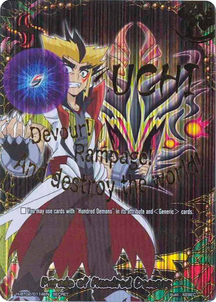 Image for Parade of Hundred Demons (Galaxy Burst) (H-BT02/0114EN) - Future Card BuddyFight