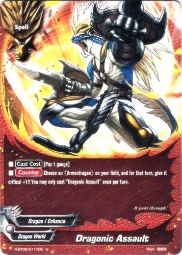 Image for Dragonic Assault (Galaxy Burst) (H-BT02/0117EN) - Future Card BuddyFight