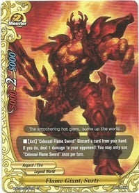 Image for Flame Giant, Surtr (Galaxy Burst) (H-BT02/0121EN) - Future Card BuddyFight