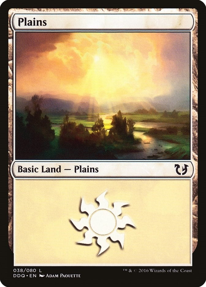 Image for Plains (038) (Duel Decks: Blessed vs. Cursed) (38) - Magic: The Gathering