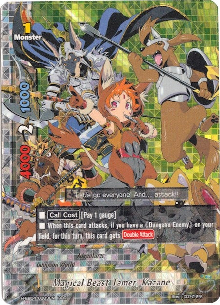 Image for Magical Beast Tamer, Kazane (Buddy Allstars+) (H-EB04/0003EN) - Future Card BuddyFight