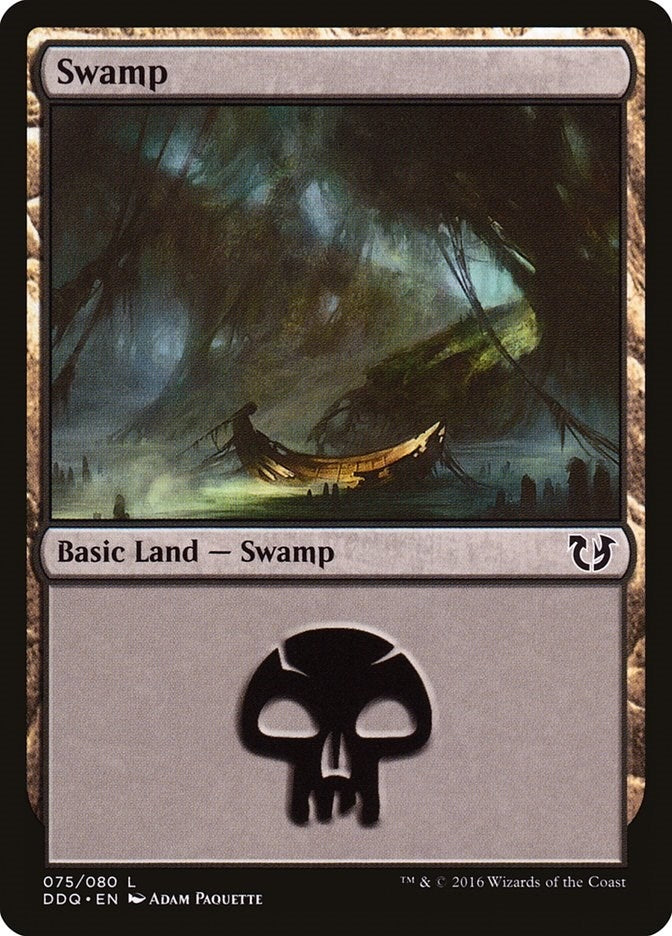 Image for Swamp (075) (Duel Decks: Blessed vs. Cursed) (75) - Magic: The Gathering