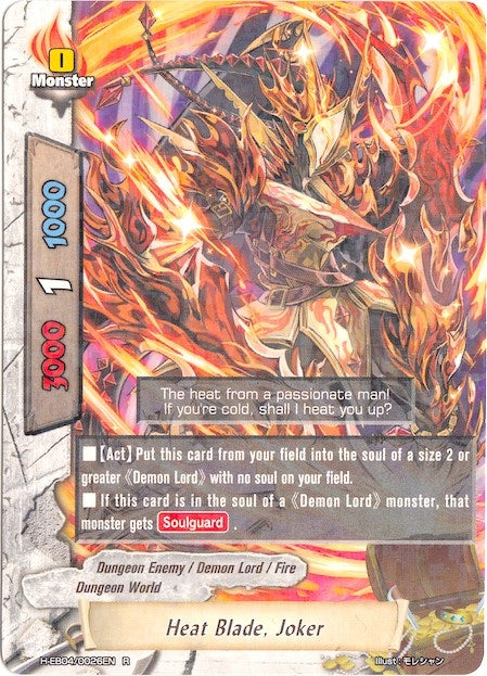 Image for Heat Blade, Joker (Buddy Allstars+) (H-EB04/0026EN) - Future Card BuddyFight
