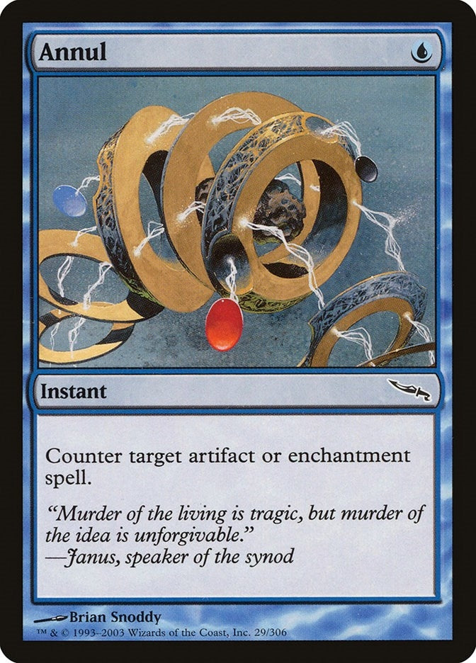 Image for Annul (Mirrodin) (29) - Magic: The Gathering