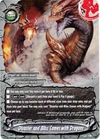 Image for Disaster and Bliss Comes with Dragons (Assault of the Omni Lords) (H-BT03/0108EN) - Future Card BuddyFight
