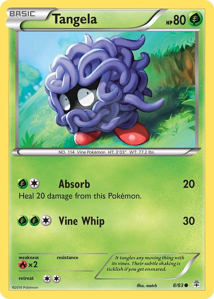 Image for Tangela (Generations) (8/83) - Pokemon