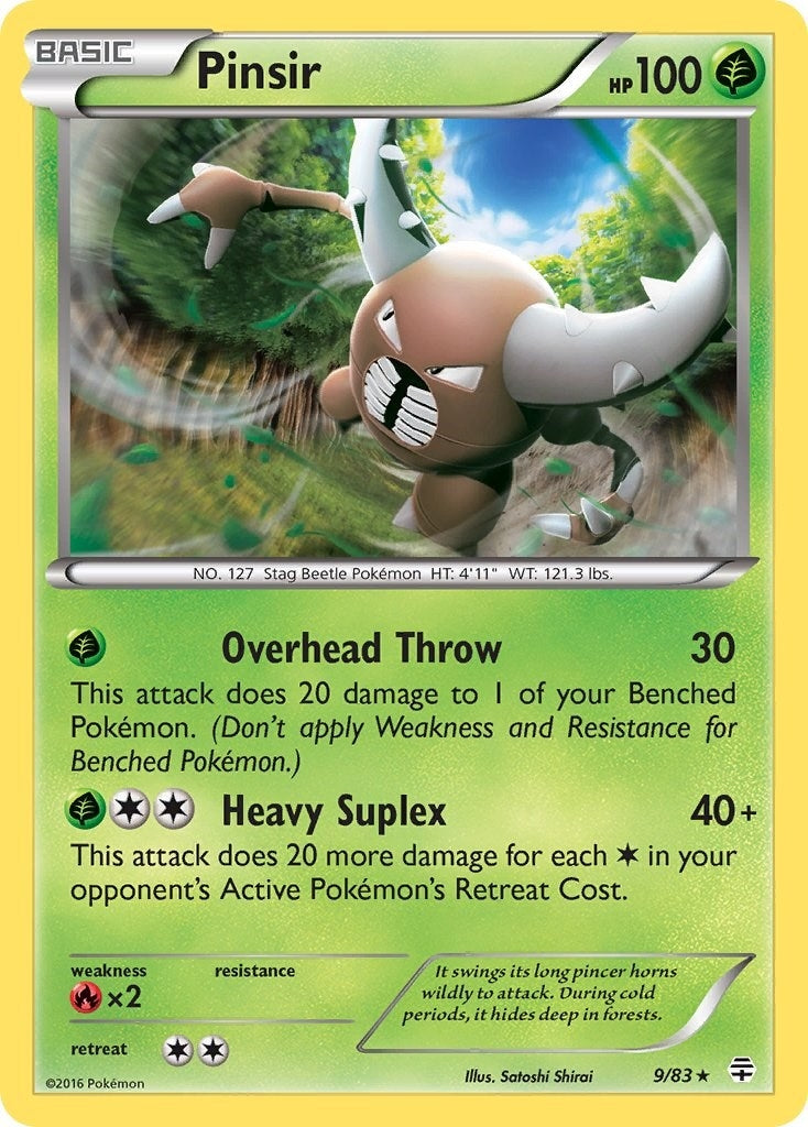 Image for Pinsir (Generations) (9/83) - Pokemon