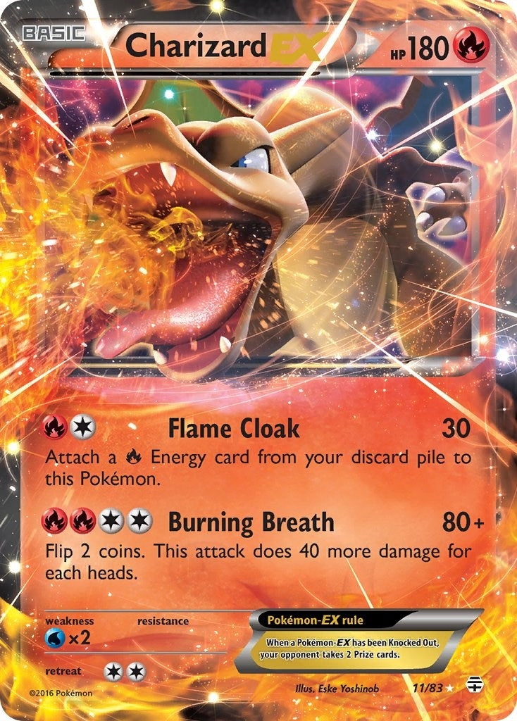 Image for Charizard EX (Generations) (11/83) - Pokemon