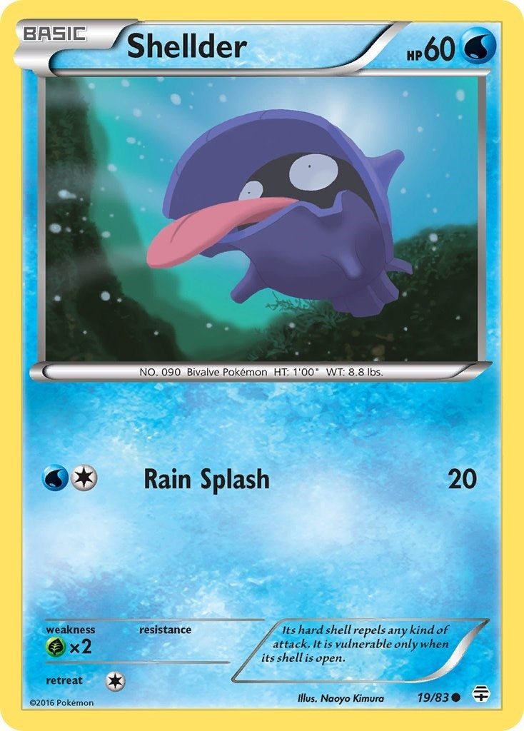 Image for Shellder (Generations) (19/83) - Pokemon
