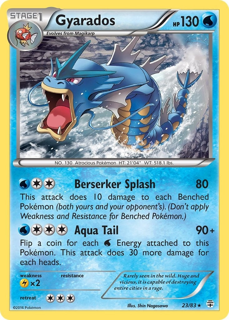 Image for Gyarados (Generations) (23/83) - Pokemon