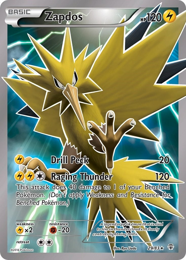 Image for Zapdos (Generations) (29/83) - Pokemon
