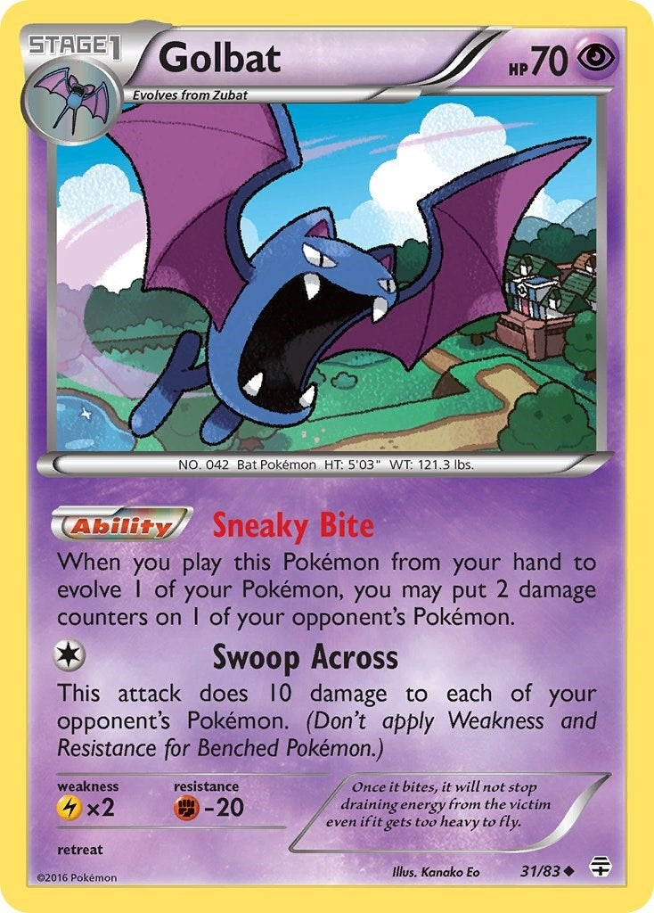 Image for Golbat (Generations) (31/83) - Pokemon