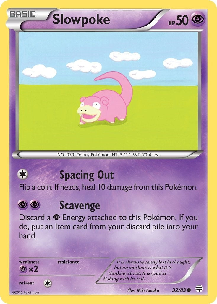 Image for Slowpoke (Generations) (32/83) - Pokemon