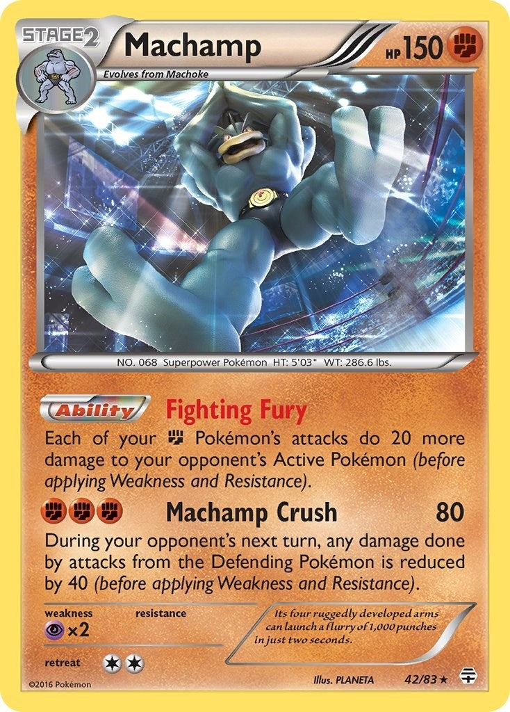 Image for Machamp (Generations) (42/83) - Pokemon