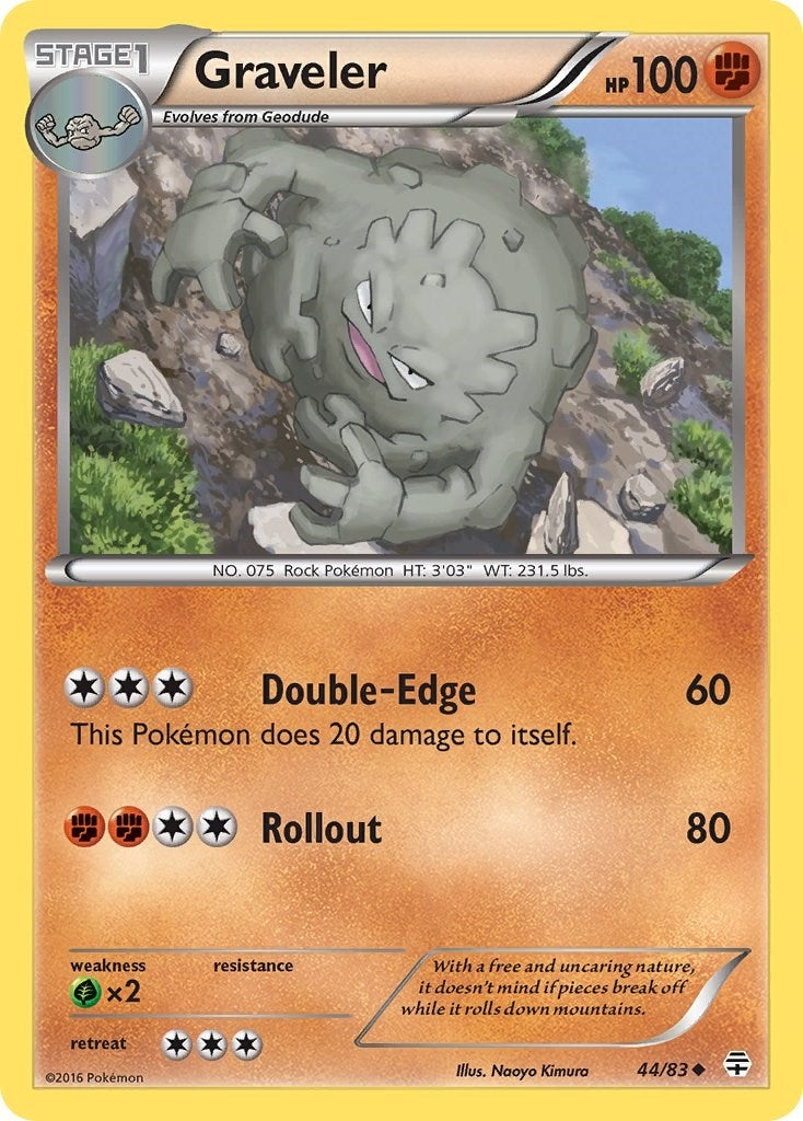 Image for Graveler (Generations) (44/83) - Pokemon