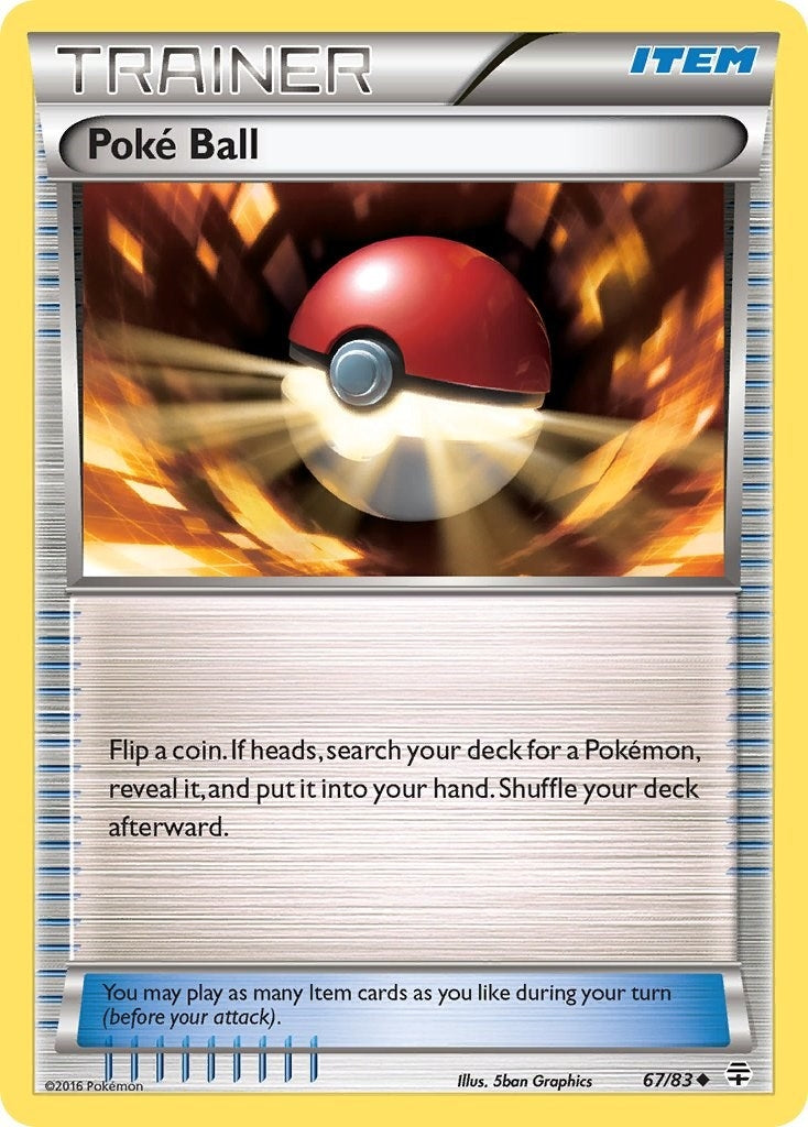 Image for Poke Ball (Generations) (67/83) - Pokemon