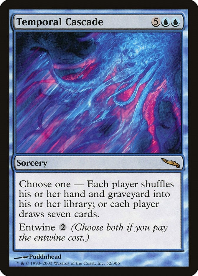 Image for Temporal Cascade (Mirrodin) (52) - Magic: The Gathering