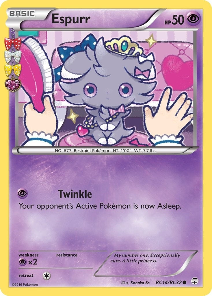 Image for Espurr (Generations: Radiant Collection) (RC14/RC32) - Pokemon