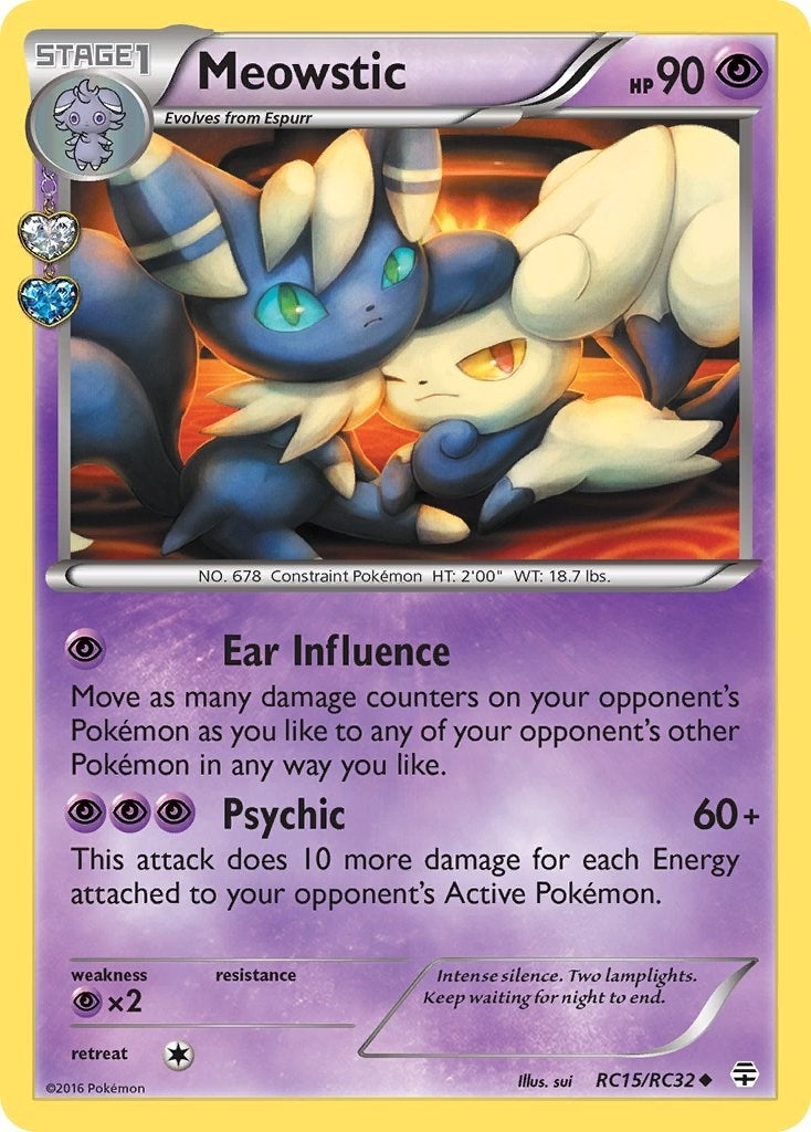Image for Meowstic (Generations: Radiant Collection) (RC15/RC32) - Pokemon