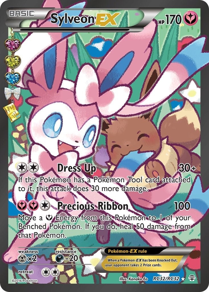 Image for Sylveon EX (Full Art) (Generations: Radiant Collection) (RC32/RC32) - Pokemon