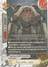 Image for Proto Golem, Jariim (Lord of Hundred Thunders) (H-EB03/0024EN) - Future Card BuddyFight