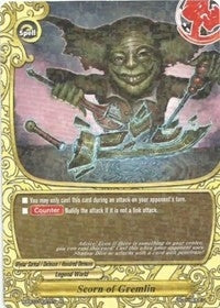 Image for Scorn of Gremlin (Lord of Hundred Thunders) (H-EB03/0027EN) - Future Card BuddyFight